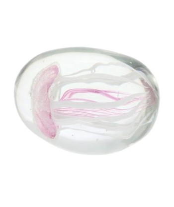 Pisapapel Medusa Cristal Rosa 730 grs. Regalo Decorativo Oficina Hogar Escritorio