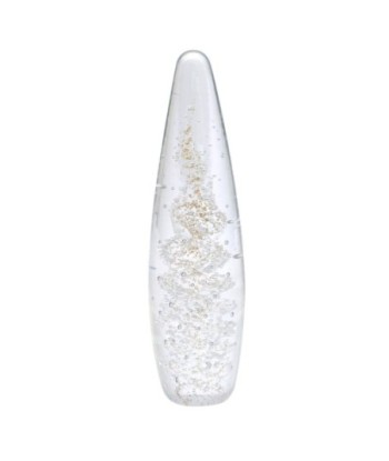 Pisapapel de Cristal Transparente de 23 cm - Accesorio de Oficina Elegante y Funcional