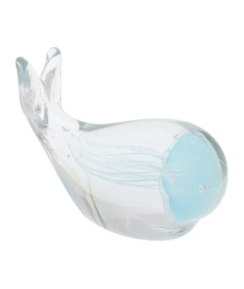 Pisapapel Ballena con Medusa Decorativo para Oficina y Hogar