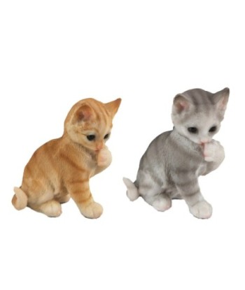 Figura de Gato Bohemio Decorativa para Hogar, Accesorio de Resina, Ideal para Regalos y Decoración de Interiores