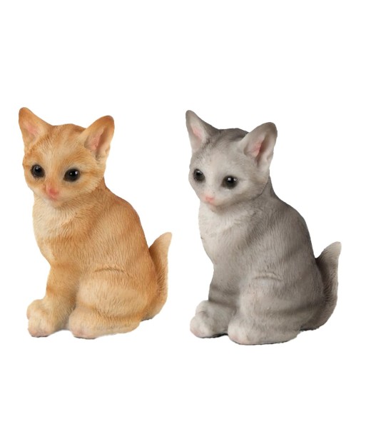 Figura de Gato Bohemio en Resina para Decoración de Hogar, Accesorio Único para Amantes de los Animales