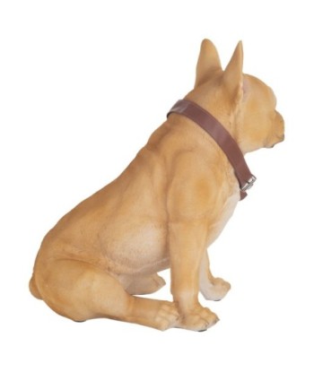 Figura de Perro Bohemio de Resina Marrón 42 cm x 30 cm x 39 cm