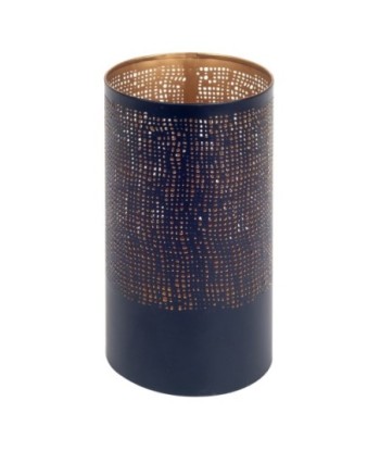 Portavelas de metal negro elegante para decorar tu hogar con estilo y sofisticación