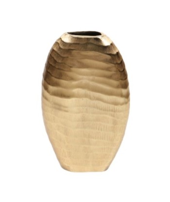 Jarron dorado elegante y moderno para decorar tu hogar con estilo