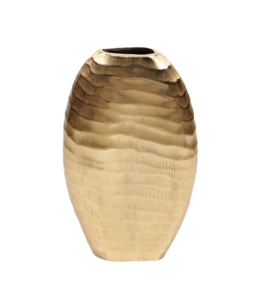 Jarron dorado elegante y moderno para decorar tu hogar con estilo