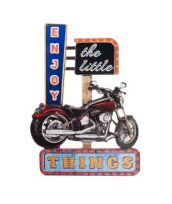 Placa de Metal Vintage para Decoración de Pared, Estilo Retro, Ideal para Salas, Cocinas y Oficinas, 60 cm