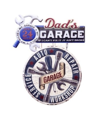 Placa de Pared Vintage de Metal Decorativa para Adornos en Hogar, Estilo Retro, Ideal para Salones y Habitaciones