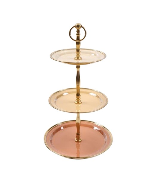 Frutero 3 pisos metálico para cocina, diseño contemporáneo y funcional