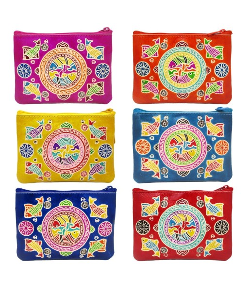 ORIGEN Home Decor Monedero 6U Complementos | Monedero Multicolor Rectangular - 0x0x0cm
