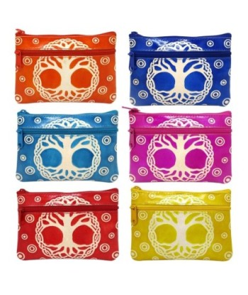 ORIGEN Home Decor Monedero 6U Complementos Multicolor Rectangular 10x13x1cm