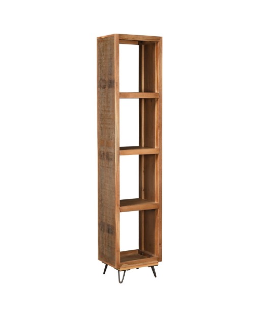 Estanteria Industrial Vintage de Madera Maciza con Diseño Único y Elegante