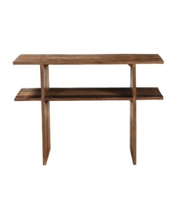 Mueble consola industrial de madera para decoración moderna y funcional en el hogar