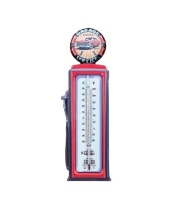 Termómetro Vintage de Pared en Hojalata - Decoración Retro para el Hogar, Placa de Metal Estilo Clásico, Ideal