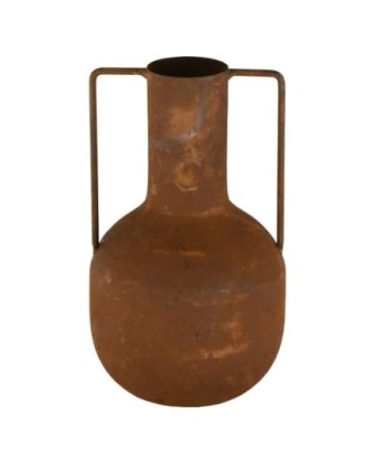 ORIGEN Home Decor Jarron Jarrones Y Portavelas Marrón 19x12x11cm
