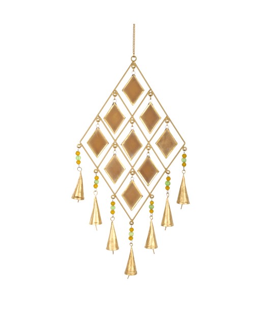 ORIGEN Home Decor Movil Rombos Colgantes Beige 69x27x3cm - Diseño Único y Versátil