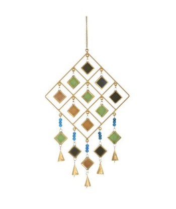 ORIGEN Home Decor Movil Rombos Colgantes Beige 60x29x2cm - Diseño Único y Versátil