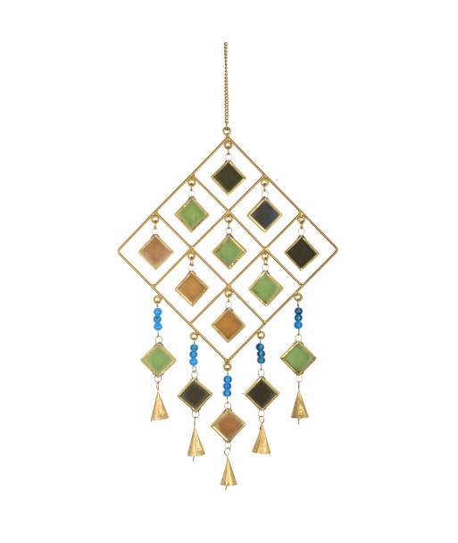 ORIGEN Home Decor Movil Rombos Colgantes Beige 60x29x2cm - Diseño Único y Versátil