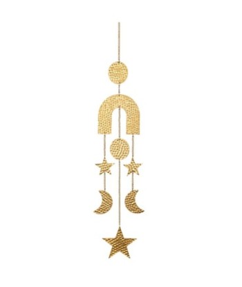 ORIGEN Home Decor Movil Fase Lunar Colgantes Marrón 74x13x1cm - Diseño Único y Versátil