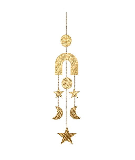 ORIGEN Home Decor Movil Fase Lunar Colgantes Marrón 74x13x1cm - Diseño Único y Versátil