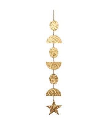 ORIGEN Home Decor Movil Fase Lunar Colgantes Beige 74x10x1cm - Diseño Único y Versátil