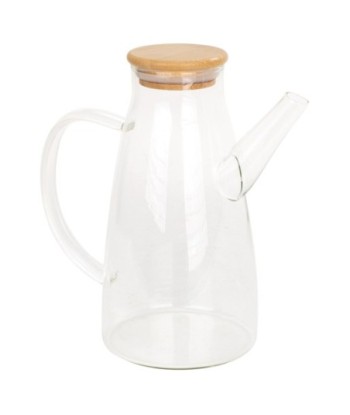 ORIGEN Home Decor Aceitera Utensilios | Aceitera Transparente - 18x19x10cm