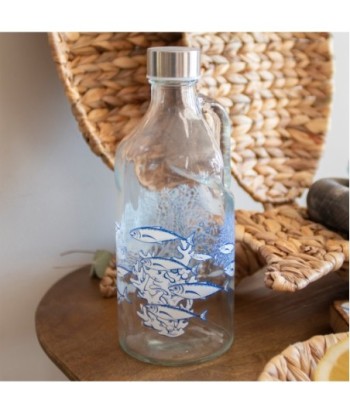 ORIGEN Home Decor Jarra Con Tapon 3U Utensilios | Jarra Transparente - 25x10x10cm
