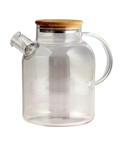 ORIGEN Home Decor Tetera Utensilios | Tetera Transparente - 19x21x13cm