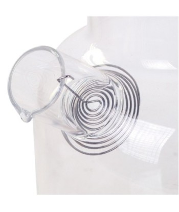 ORIGEN Home Decor Tetera Utensilios | Tetera Transparente - 19x21x13cm