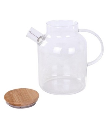 ORIGEN Home Decor Tetera Utensilios | Tetera Transparente - 19x21x13cm