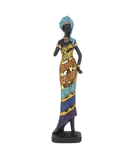 ORIGEN Home Decor Africana Africanas Y Elefantes | Gris - 32x8x7cm
