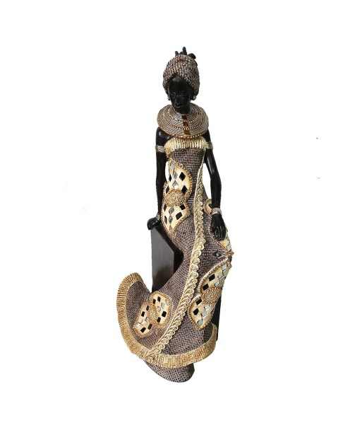 ORIGEN Home Decor Africana Africanas Y Elefantes Beige 33x15x12cm