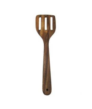 ORIGEN Home Decor Paleta Ranura Utensilios | Paleta Marrón - 1x31x8cm