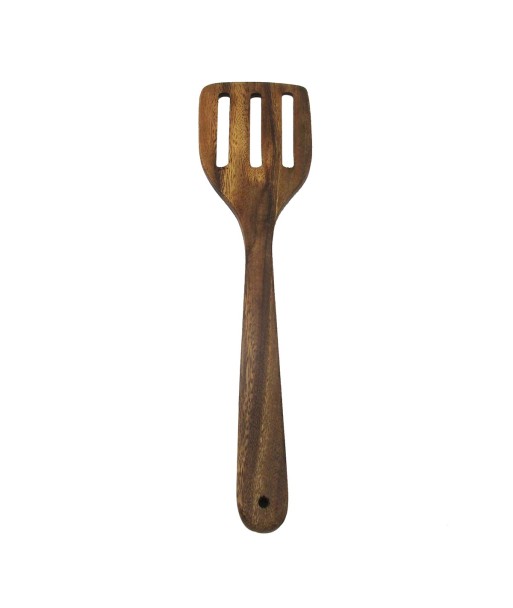 ORIGEN Home Decor Paleta Ranura Utensilios | Paleta Marrón - 1x31x8cm