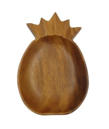 ORIGEN Home Decor Bandeja Piña Utensilios | Bandeja Marrón - 4x26x15cm