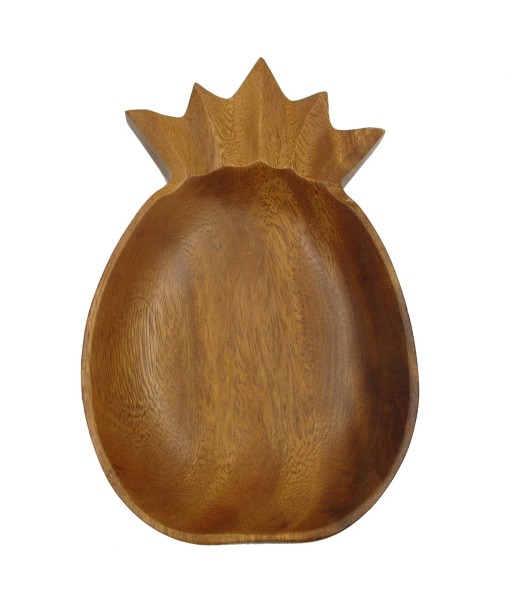 ORIGEN Home Decor Bandeja Piña Utensilios | Bandeja Marrón - 4x26x15cm