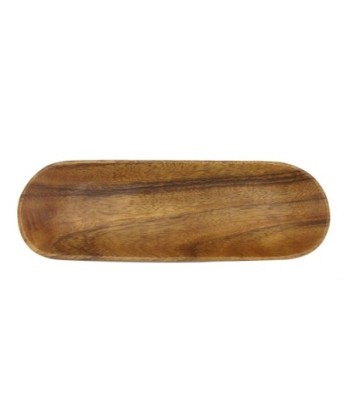 ORIGEN Home Decor Bandeja Ovalada Utensilios | Bandeja Marrón Ovalado - 3x31x10cm