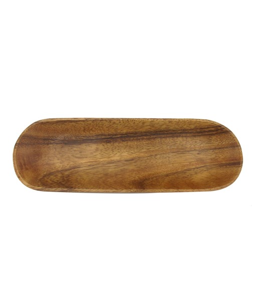 ORIGEN Home Decor Bandeja Ovalada Utensilios | Bandeja Marrón Ovalado - 3x31x10cm