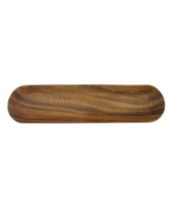 ORIGEN Home Decor Bandeja Ovalada Utensilios | Bandeja Marrón Ovalado - 3x41x11cm