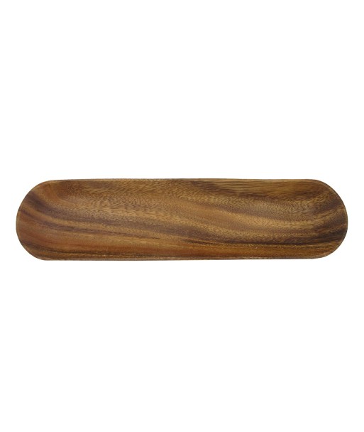 ORIGEN Home Decor Bandeja Ovalada Utensilios | Bandeja Marrón Ovalado - 3x41x11cm