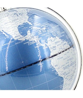 ORIGEN Home Decor Globo Globos Mundo Azul Redondo 27x21x20cm