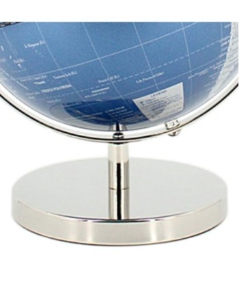 ORIGEN Home Decor Globo Globos Mundo Azul Redondo 27x21x20cm