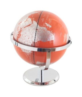 Globo Mundo 23cm: Decoración Geográfica para Hogar, Oficina y Aula