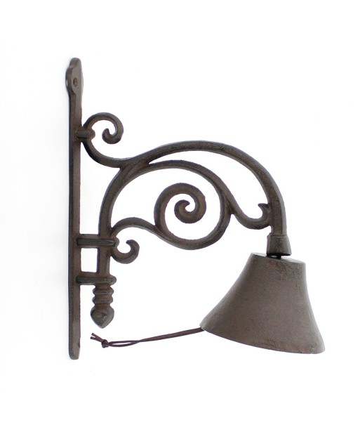 ORIGEN Home Decor Campana Jardin | Campana de Decoración Negro - 27x25x11cm