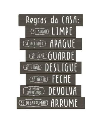 ORIGEN Home Decor Adorno Pared Placas Metal Negro 35x25x1cm - Decoración Vintage Industrial
