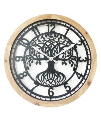 ORIGEN Home Decor Reloj Relojes Negro Redondo 60x60x4cm