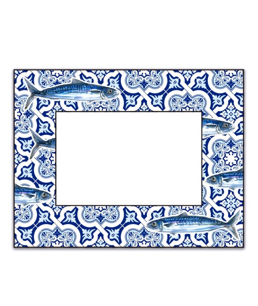 ORIGEN Home Decor Marco De Fotos Marcos Azul Rectangular 16x21x2cm