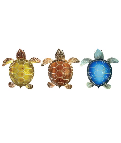 ORIGEN Home Decor Tortuga 3U Magneticos | Figura de Tortuga Azul - 2x9x9cm