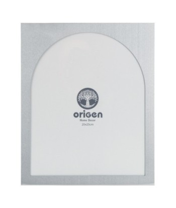 ORIGEN Home Decor Marco foto Marcos Plateado Rectangular 28x23x1cm