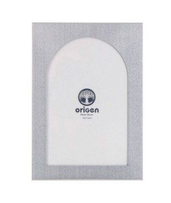 ORIGEN Home Decor Marco foto Marcos Plateado Rectangular 18x13x1cm