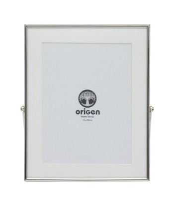 ORIGEN Home Decor Marco foto Marcos | Plateado Rectangular - 26x20x1cm